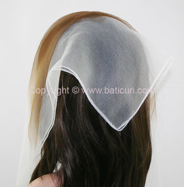 "Square Cloud" Dk.Brown/white