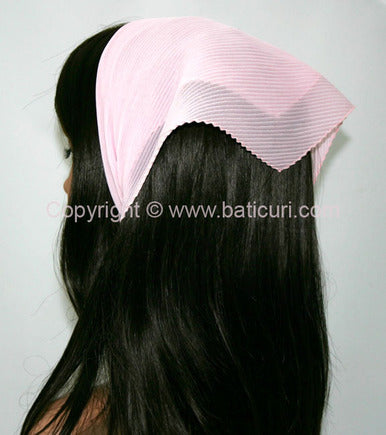 100-96 Pleated Italian | Pale Pink