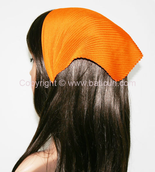 100-121 Pleated Italian | Orange